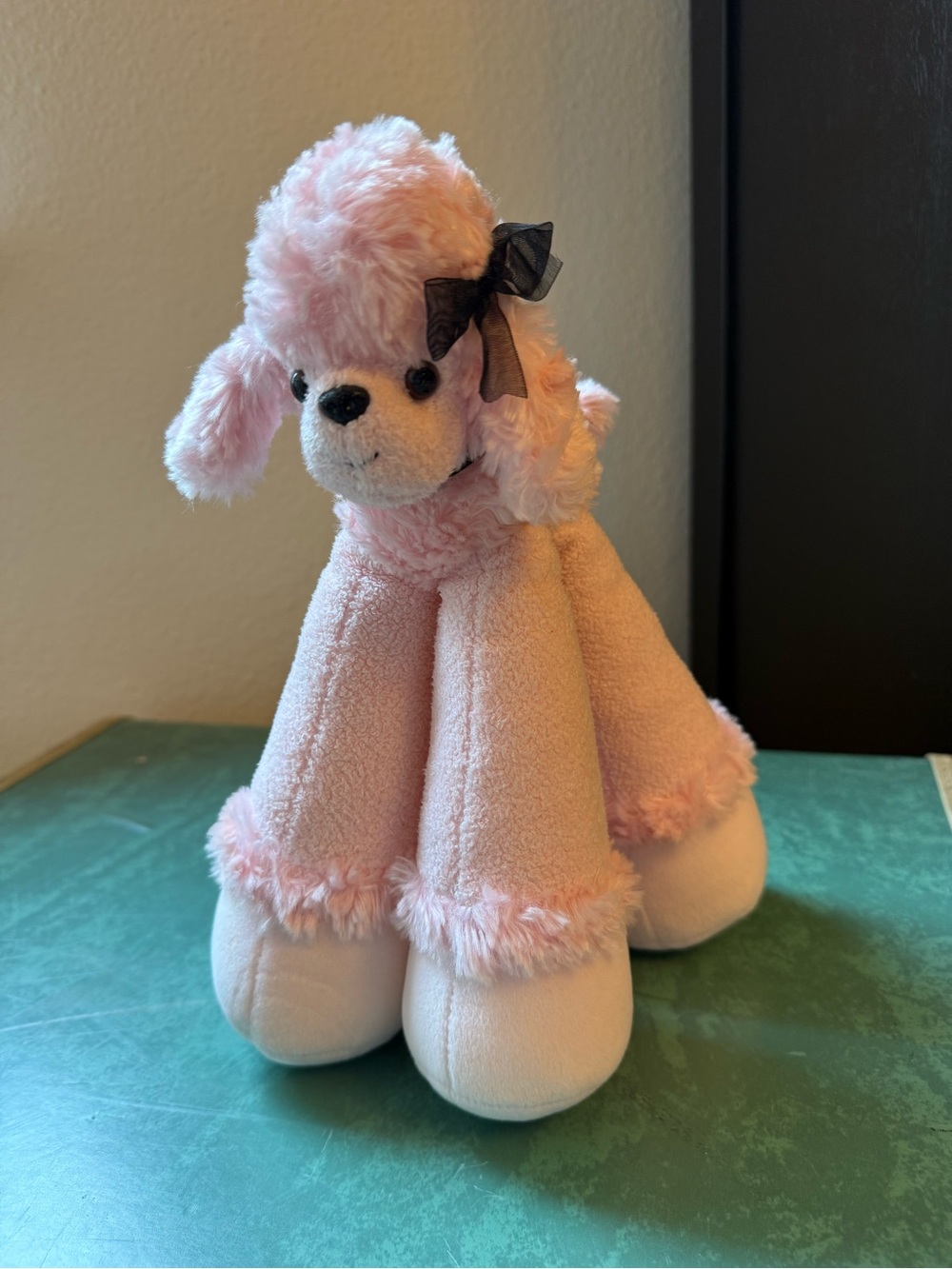 Adorable Bestever Pink Poodle Plush – 11”